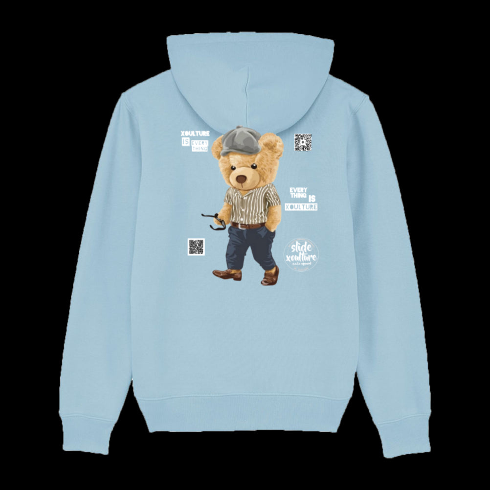 Slide Xoulture: Teddy Bear Xoulture Unisex Eco-Premium Hoodie Sweatshirt | Stanley/Stella Cruiser STSU822