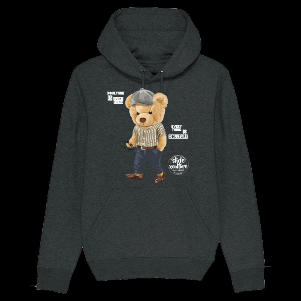 Slide Xoulture: Teddy Bear Xoulture 1. Unisex Eco-Premium Hoodie Sweatshirt | Stanley/Stella Cruiser STSU822