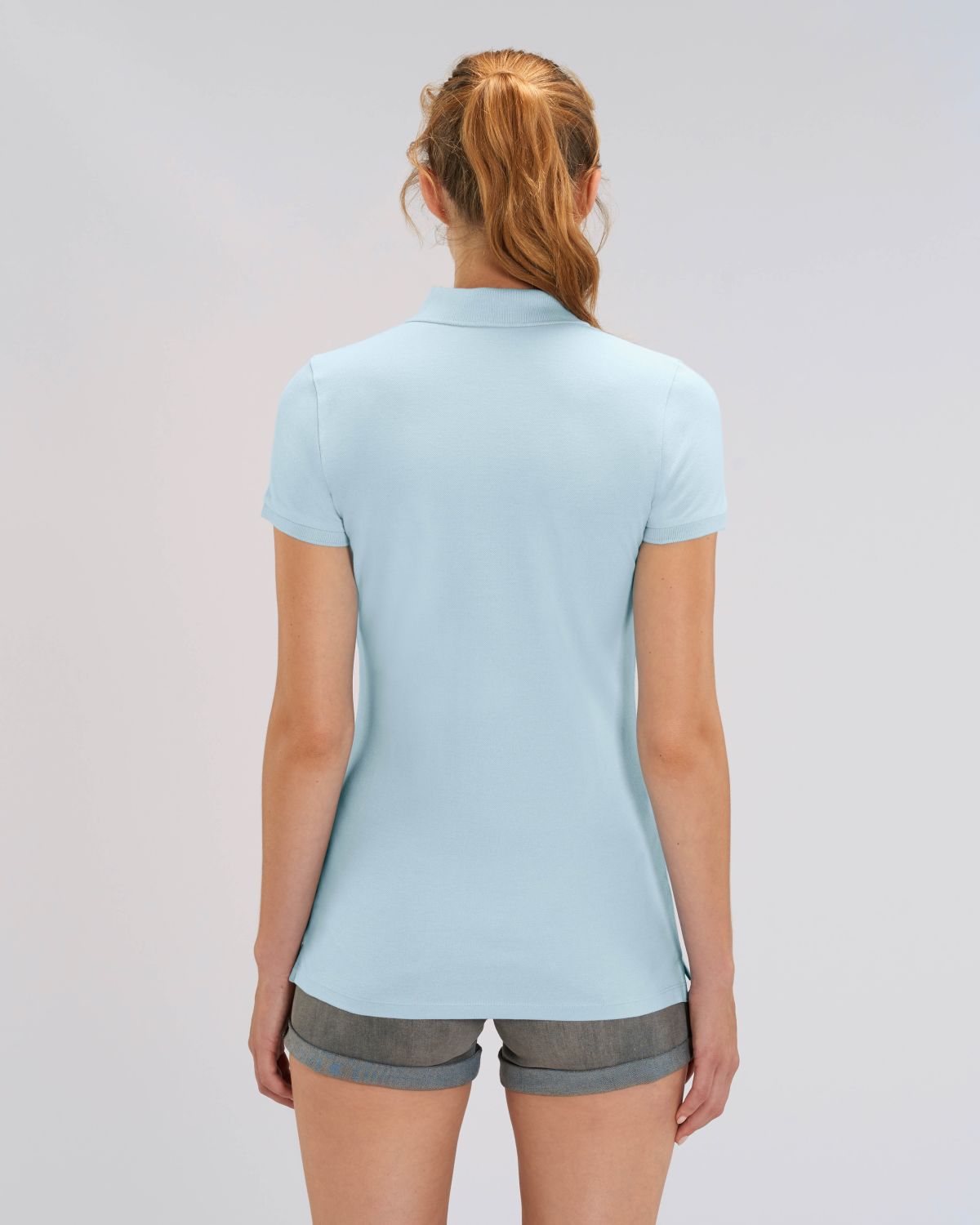 Stanley/Stella's - Stella Devoter Polo - Sky Blue