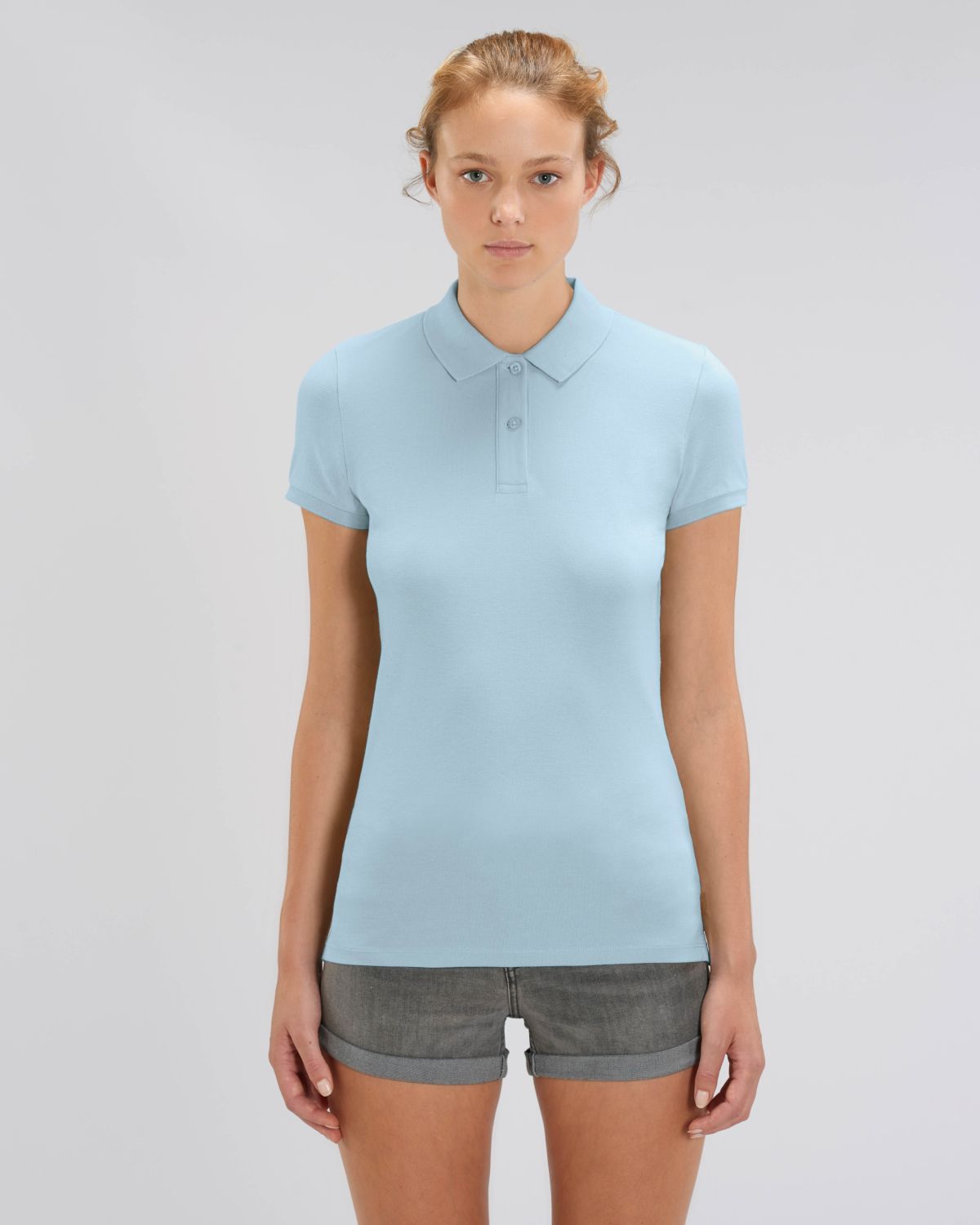 Stanley/Stella's - Stella Devoter Polo - Sky Blue