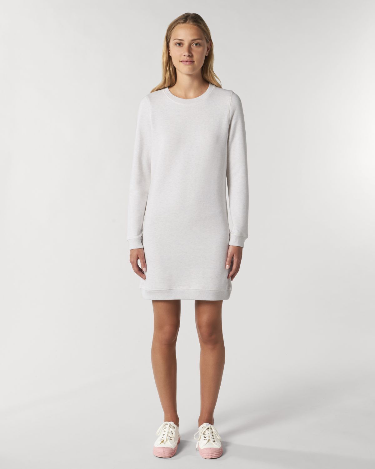 Stanley/Stella's - Kicks Sweater Dress - Cream Heather Grey