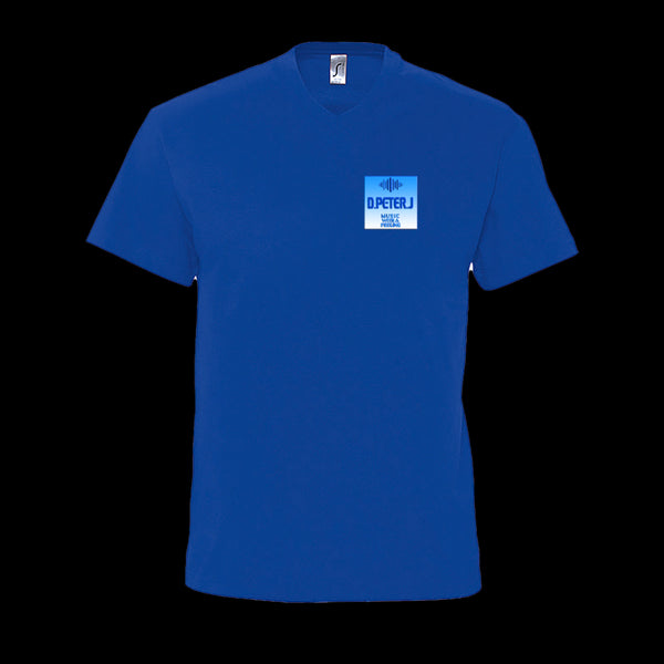 Ladies' Basic V-Neck T-Shirt | Front logo, landscape in back
