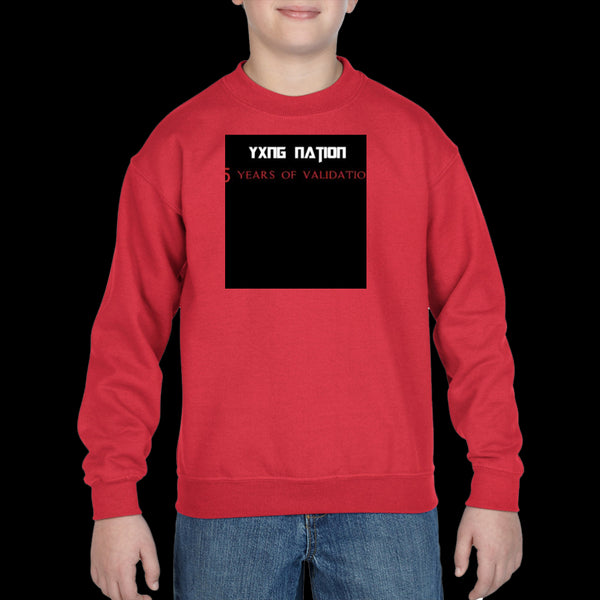 Kids' Essential Crew Neck Sweatshirt | Gildan Heavy 18000B