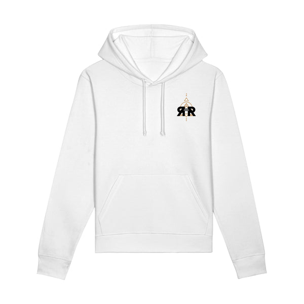 RXTH Unisex Eco-Premium Hoodie Sweatshirt (STSU812) - Icon left chest (white)