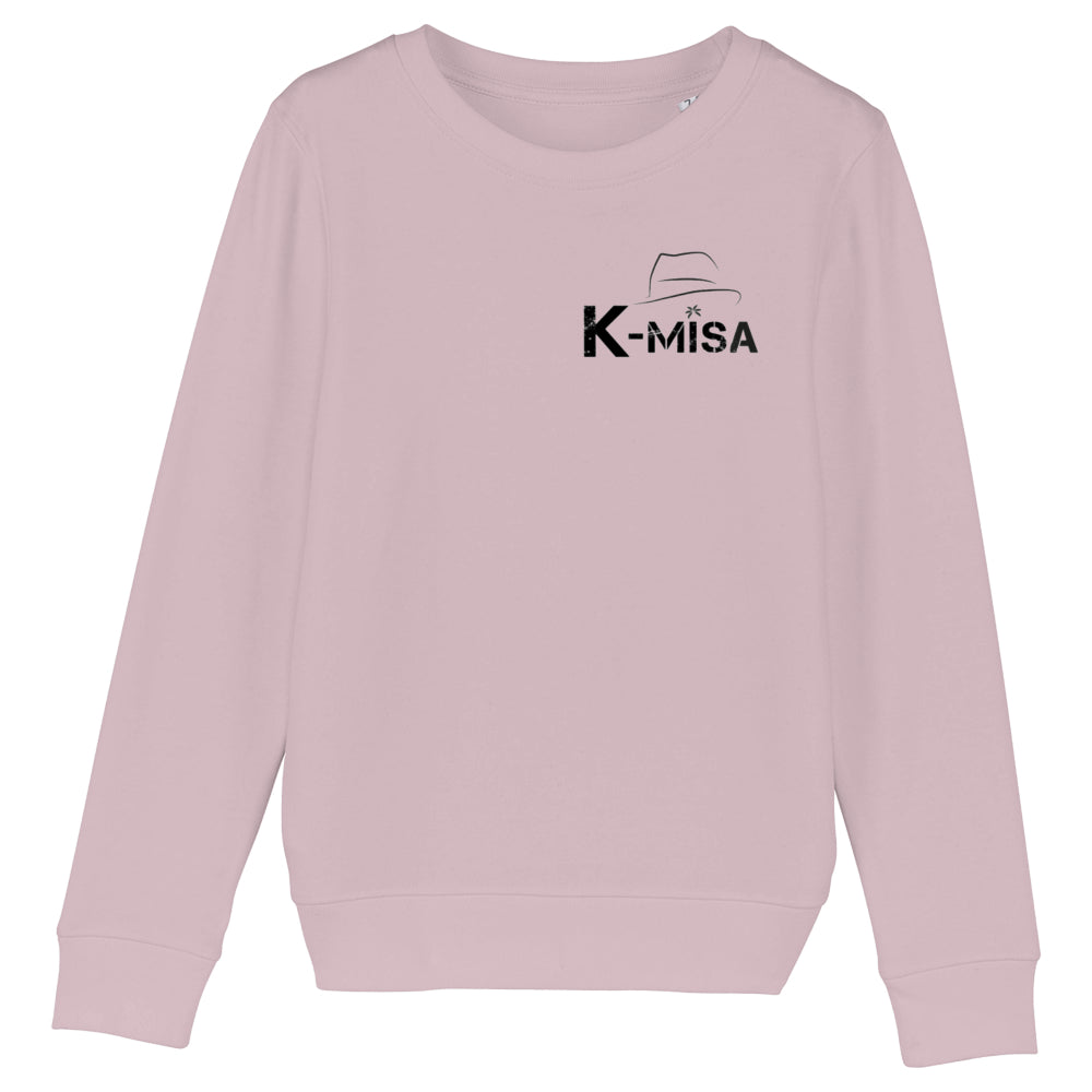 K-Misa Kids Eco-premium Sweatshirt (STSK913) - Logo Noir