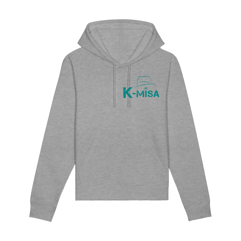 K-Misa Unisex Eco-Premium Hoodie Sweatshirt (STSU812) - Logo Vert