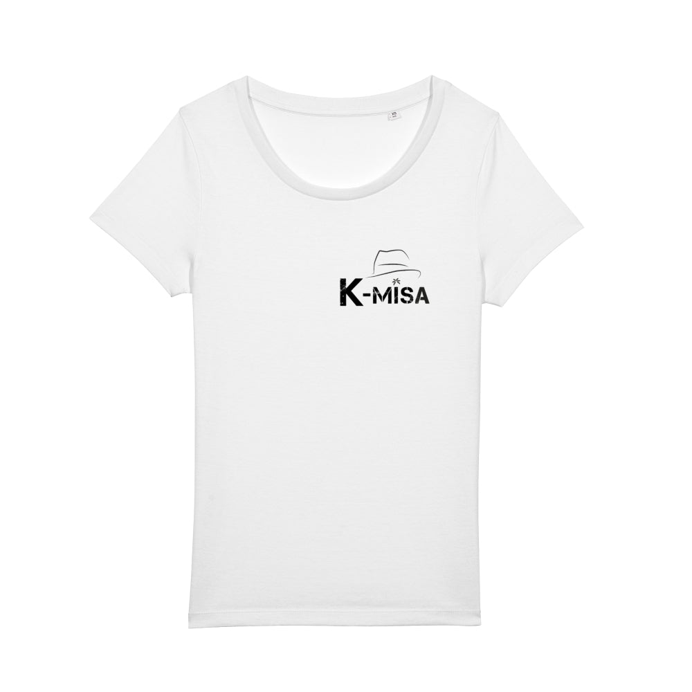 K-Misa Ladies Eco-Premium T-shirt (STTW039) - Logo Noir