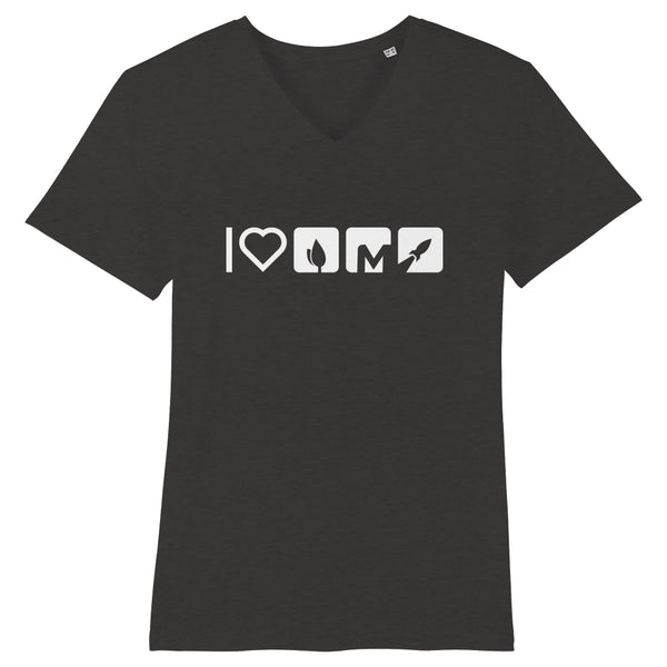 Eco-premium V-neck T-shirt | OneCrowd Love