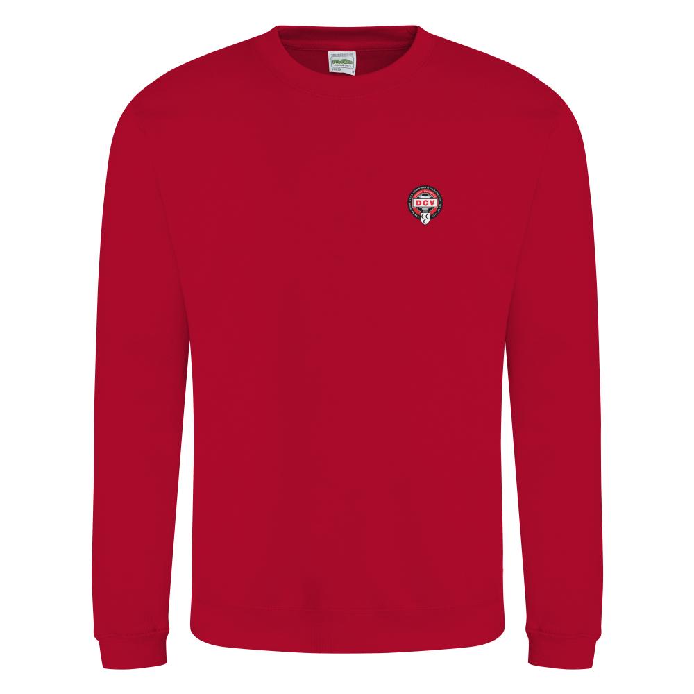 DCV Logo | classic sweater red