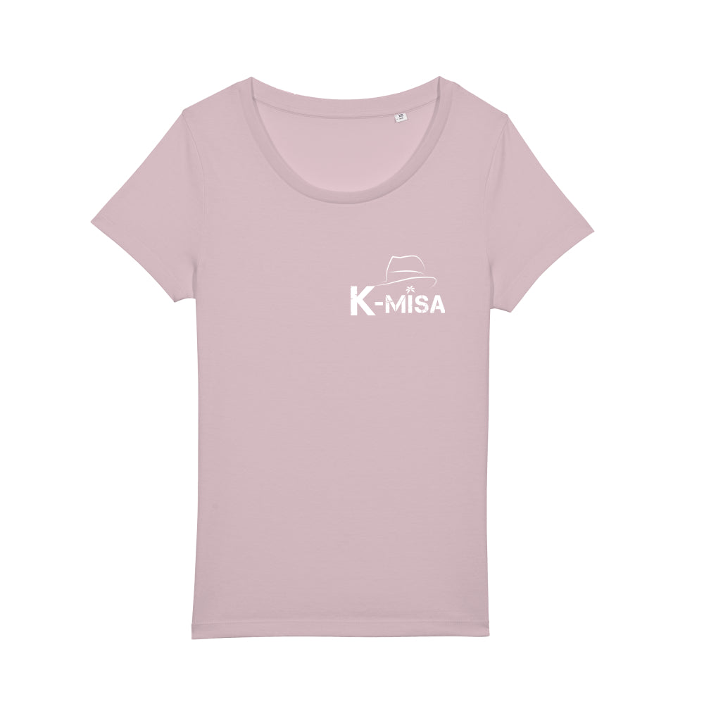 K-Misa Ladies Eco-Premium T-shirt (STTW039) - Logo Blanc