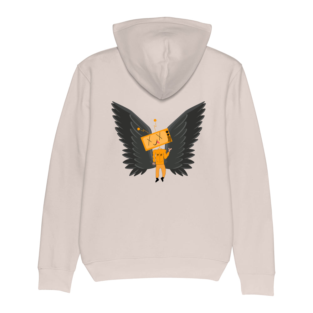 Fonti Unisex Eco-Premium Hoodie Sweatshirt (STSU822)