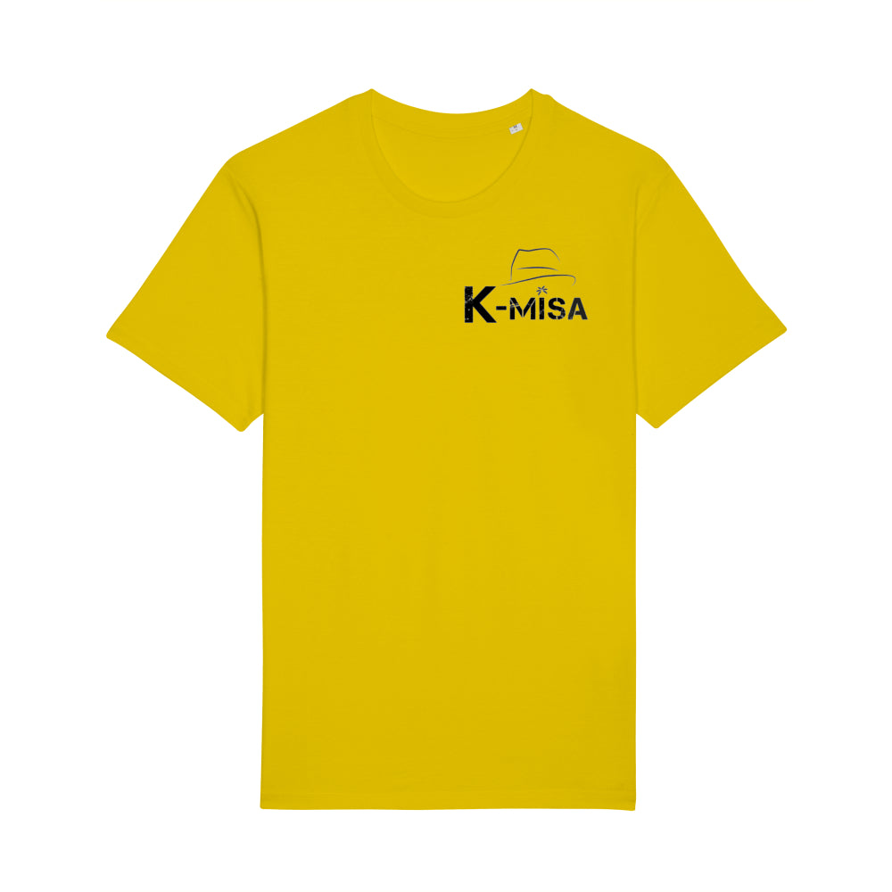 K-Misa Unisex Eco-Premium Crew Neck T-shirt (STTU758) - Logo Noir
