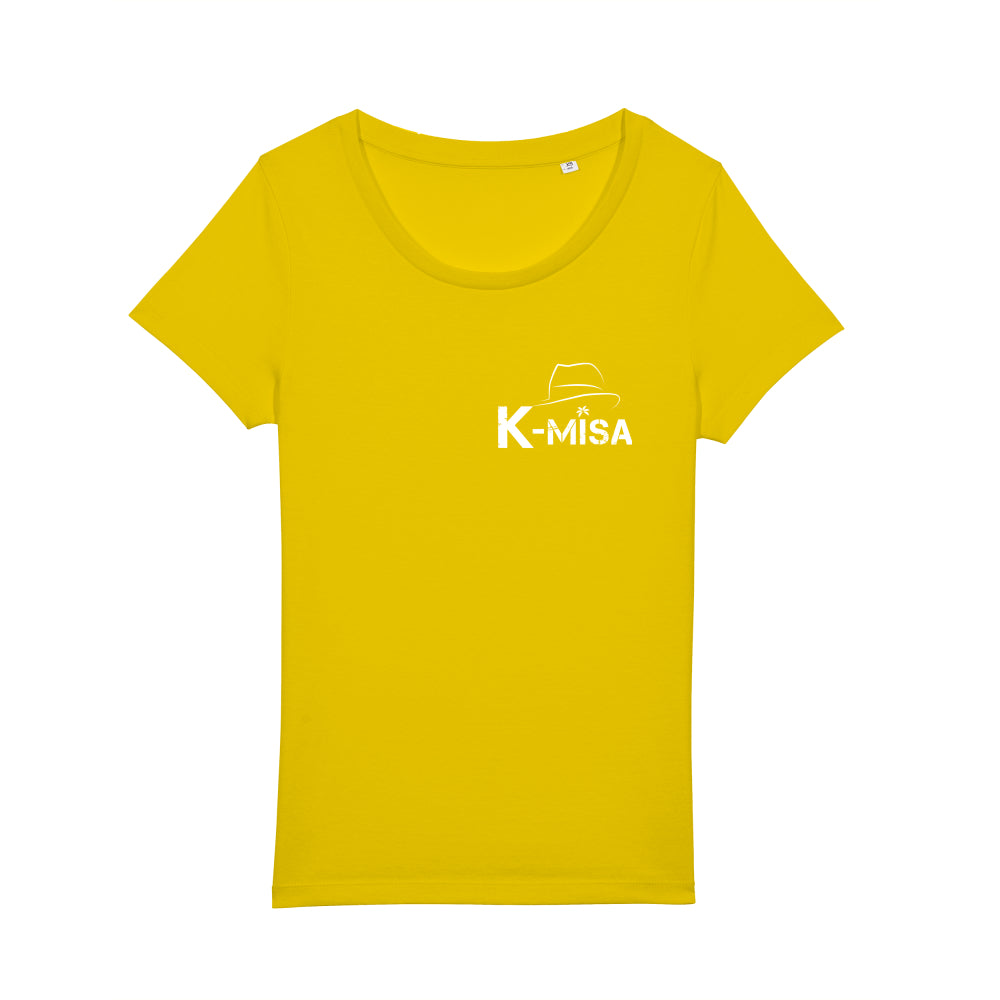 K-Misa Ladies Eco-Premium T-shirt (STTW039) - Logo Blanc