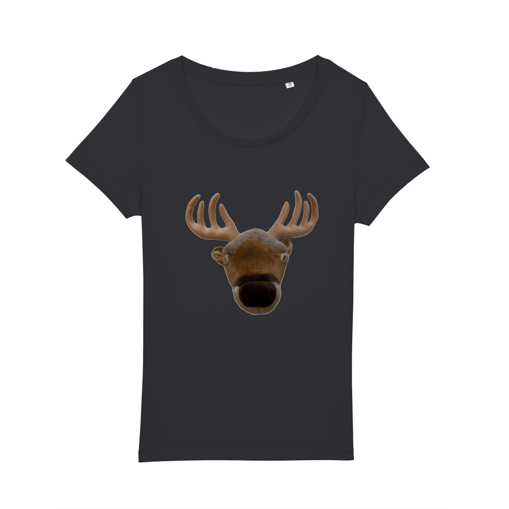 Ron with Leeds Ladies Eco-Premium T-shirt (STTW039) - Deer